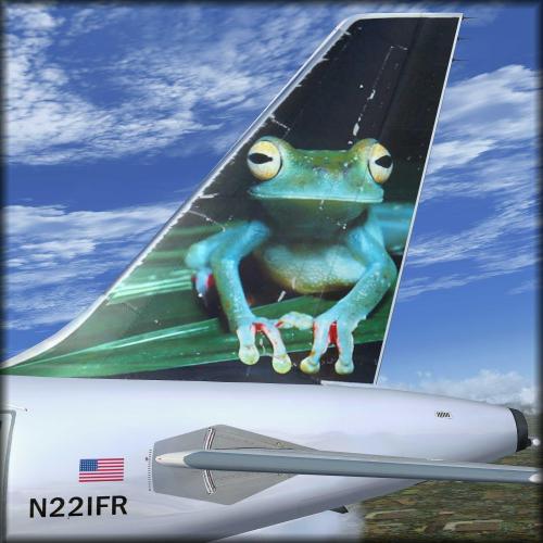 More information about "Frontier A320 N221FR Frog"