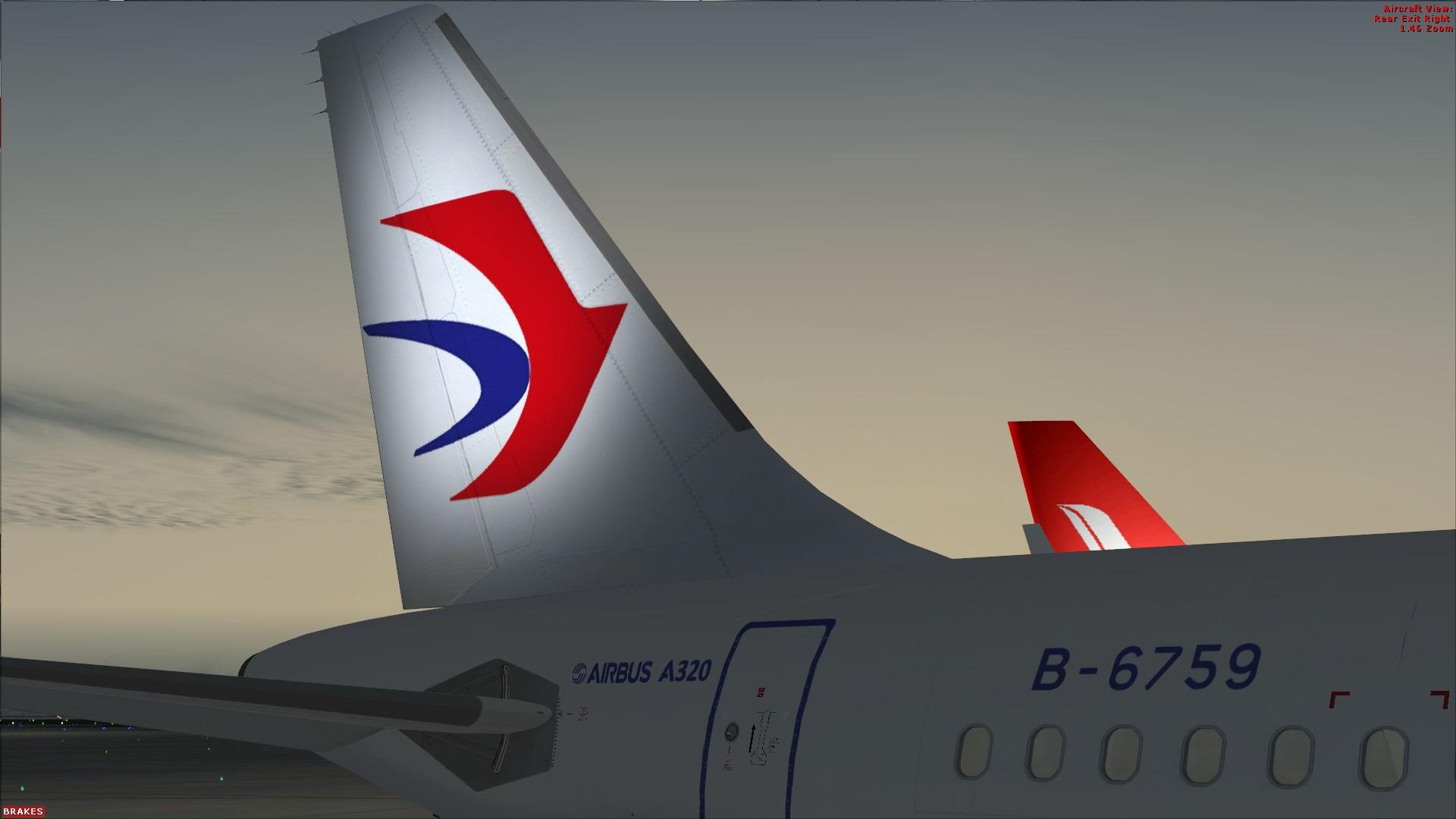 【空客涂装】FSLABS A320X 东方航空B6759和B6600-3179 