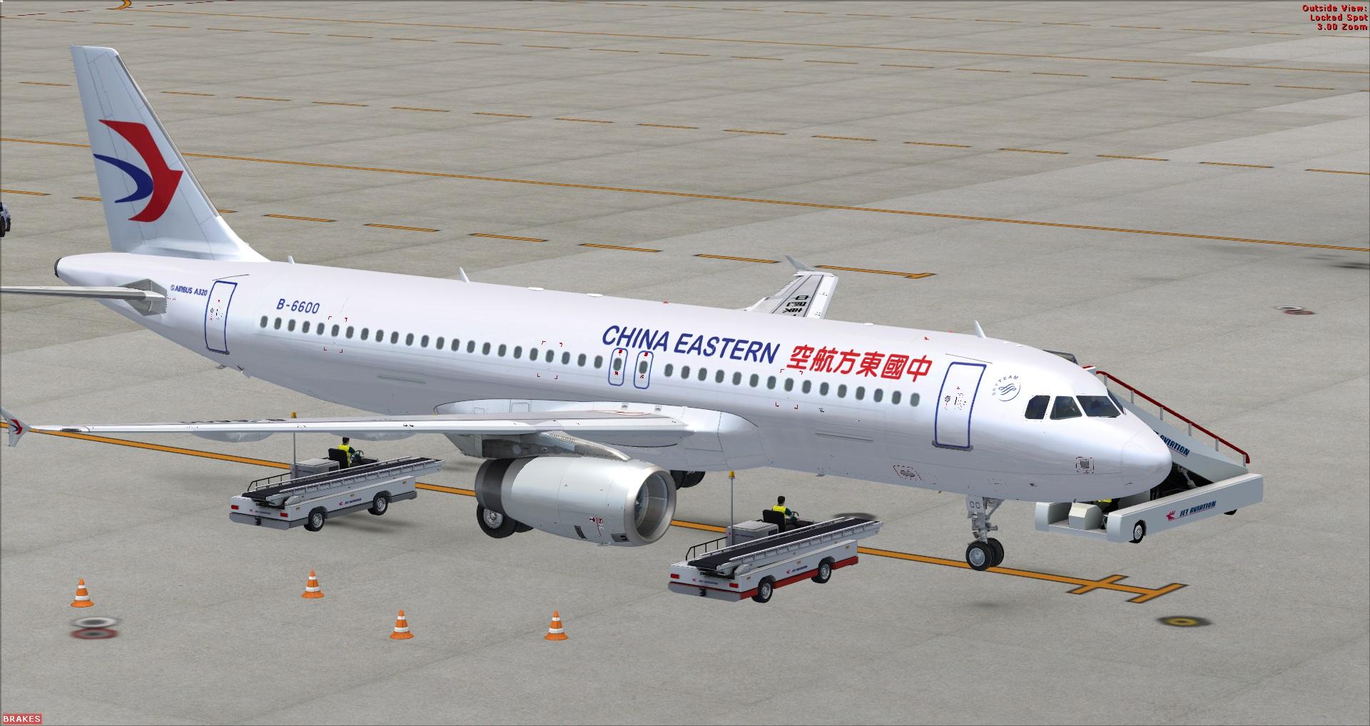 【空客涂装】FSLABS A320X 东方航空B6759和B6600-1421 