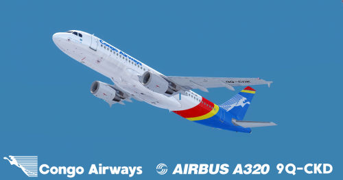 More information about "A320 - CFM - Congo Airways (9Q-CKD) 1.1"