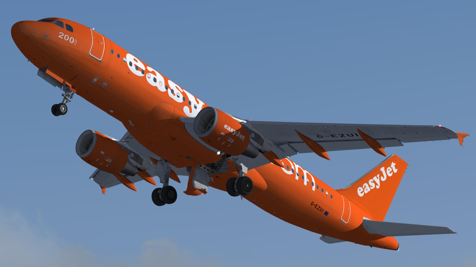 EasyJet Airbus A320 3D Model By ALPHA3DST