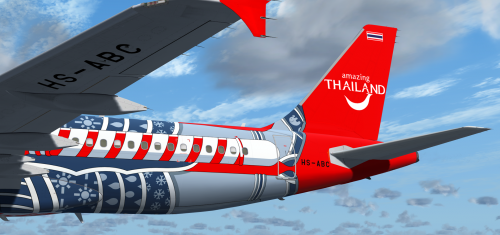 More information about "Airbus A320-216 CFM Thai AirAsia HS-ABC Amazing Thailand "Yak Cute""