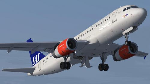 Scandinavian A320-232 OY-KAM