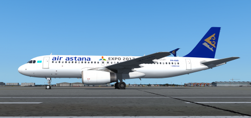 More information about "Airbus A320-232 IAE Air Astana (2017 Expo) P4-VAS"