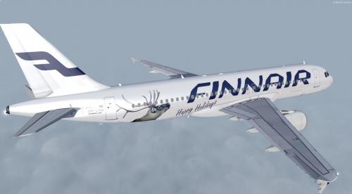 More information about "Finnair A320-214 Happy Holidays - OH-LXD"
