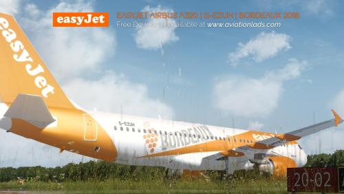 More information about "A320-X easyJet Bordeaux | G-EZUH"