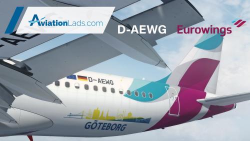 More information about "A320-X Eurowings "Göteborg" | D-AEWG"