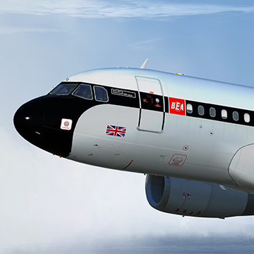 More information about "British Airways A319 G-EUPJ  BEA Retro Livery"