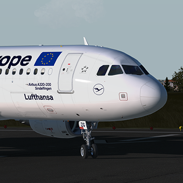 More information about "Lufthansa A320-200 D-AIZG Say yes to Europe"