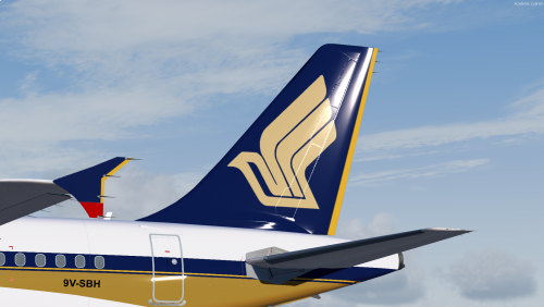 More information about "Singapore Airlines A319 9V-SBH (fictional)"