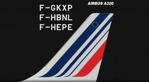 More information about "Air France PACK A320 // F-GKXP, F-HBNL, F-HEPE // v2.0.2.300+"