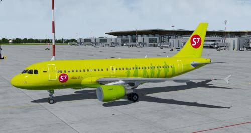 More information about "S7 Airlines A319 CFM (VP-BHF)"