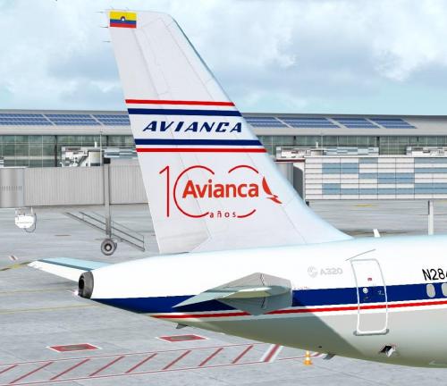 More information about "Airbus A320-214 CFM Avianca N284AV - 100 Years Special Retro Livery"