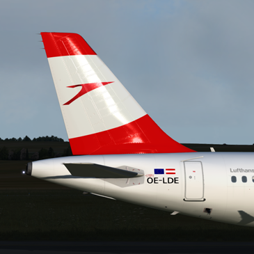 More information about "Austrian A319-100 OE-LDE my Austrian livery"