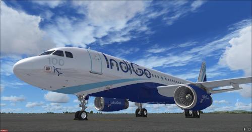 More information about "IndiGo Airlines VT-IAY,100th Aircraft"