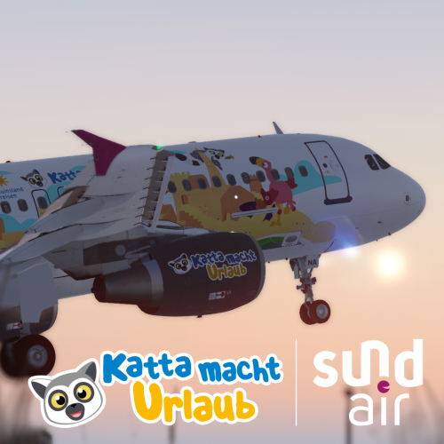 More information about "Sundair A320 "Katta macht Urlaub" (D-ANNA) CFM"