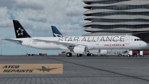 More information about "Air Canada A321 C-GITU Star Alliance V5 PBR"