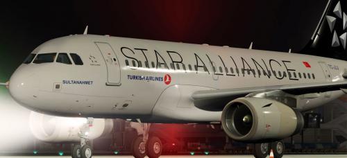 More information about "Turkish airlines (StarAlliance) FSLABS A319 PBR TC-JLU"