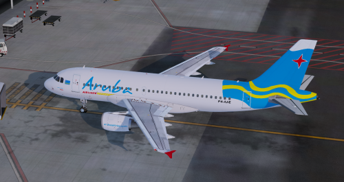More information about "Aruba Airlines A319 CFM P4-AAE PBR"
