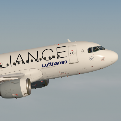 Lufthansa A319 Star Alliance D-AILF