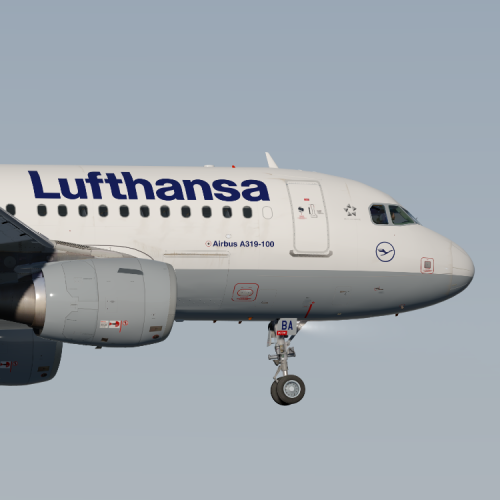Lufthansa A319 D-AIBA