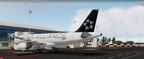More information about "Airbus A319-115 CFM Avianca N519AV - Star Alliance Scheme - PBR"