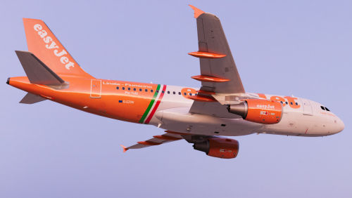 More information about "EasyJet UK "Linate - Fiumicino" A319 G-EZIW"