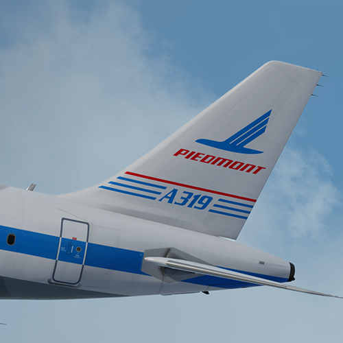 More information about "American Airlines Piedmont Pacemaker A319 N744P"