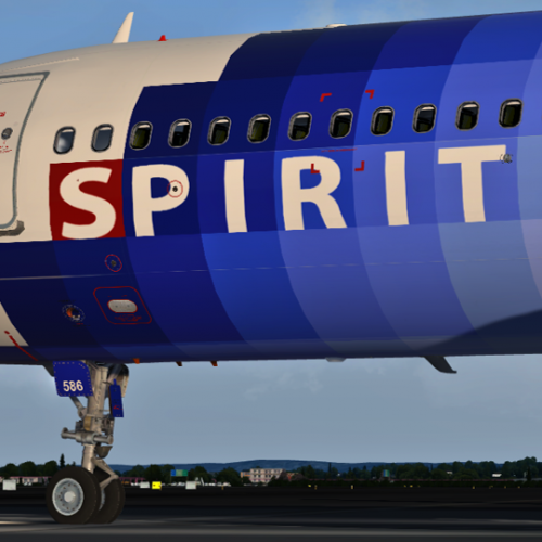 More information about "Spirit Airlines: N586NK - Blue Pixel"