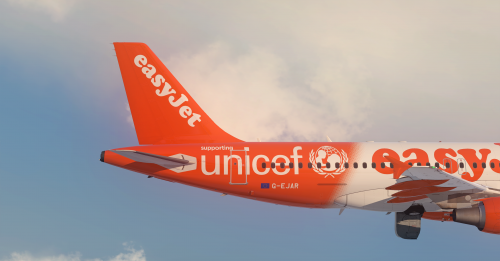 More information about "easyJet A319 G-EJAR Unicef"