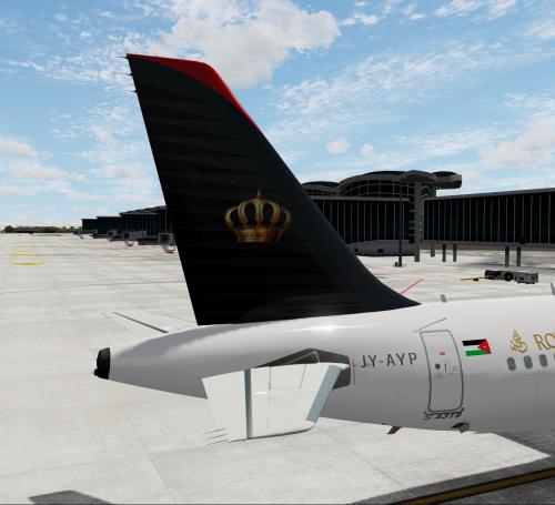 More information about "Royal Jordanian Airbus A319 (JY-AYP - One World Colors)"