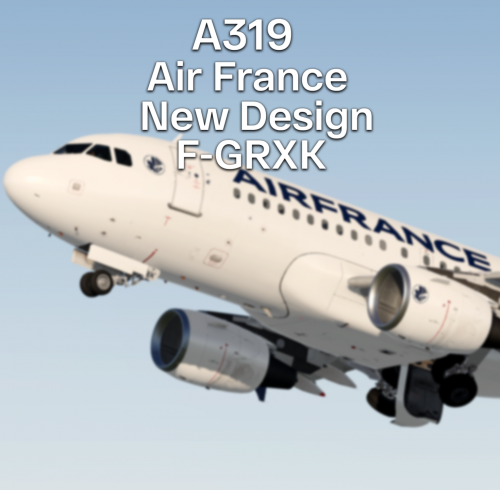 More information about "Air France New Design A319 F-GRXK"
